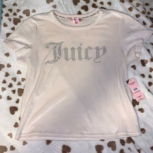 Juicy couture rhinestone shirt